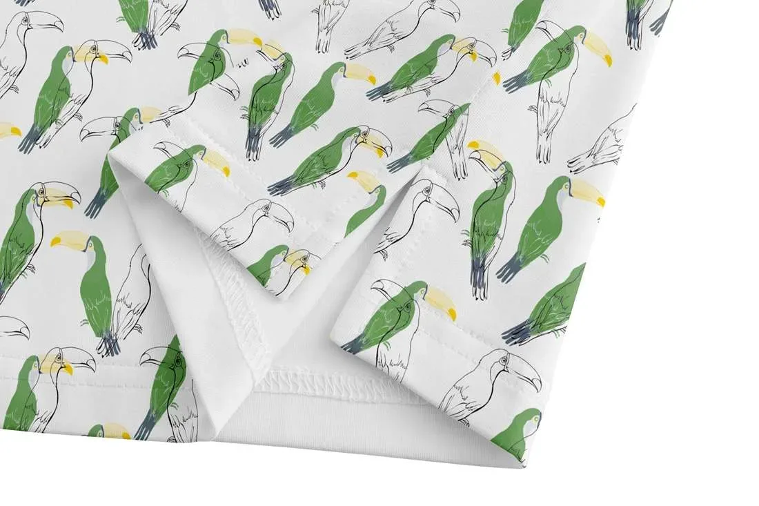 bird print polo shirt wholesale (6)