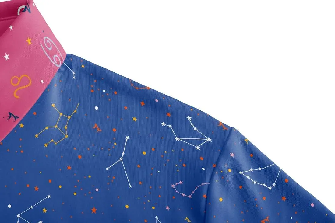 starry sky printed polo shirt wholesale (3)