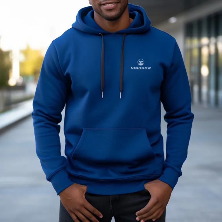 blue hoodie ad