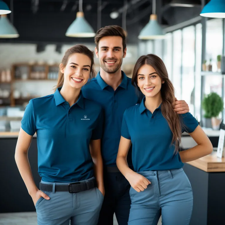 customize business polo shirts with company logo a