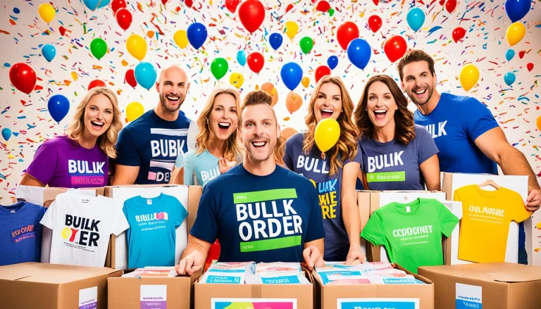 Bulk order T-shirt vendor discounts