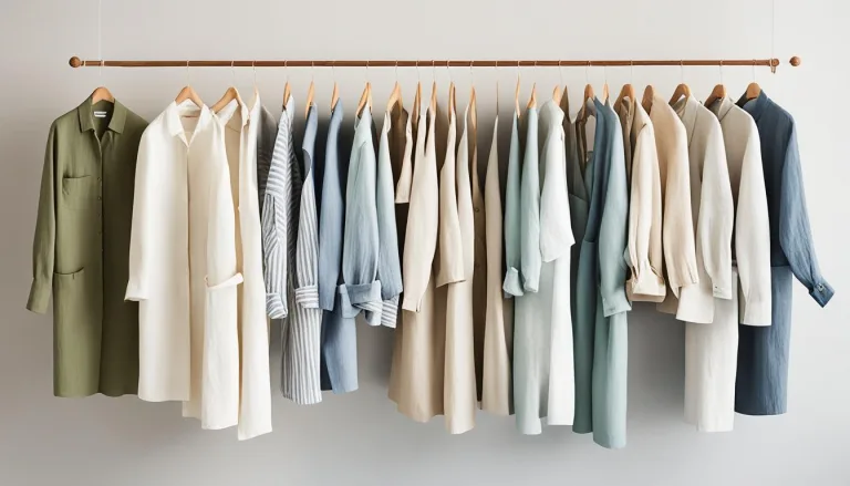 Collection Of Linen Clothing