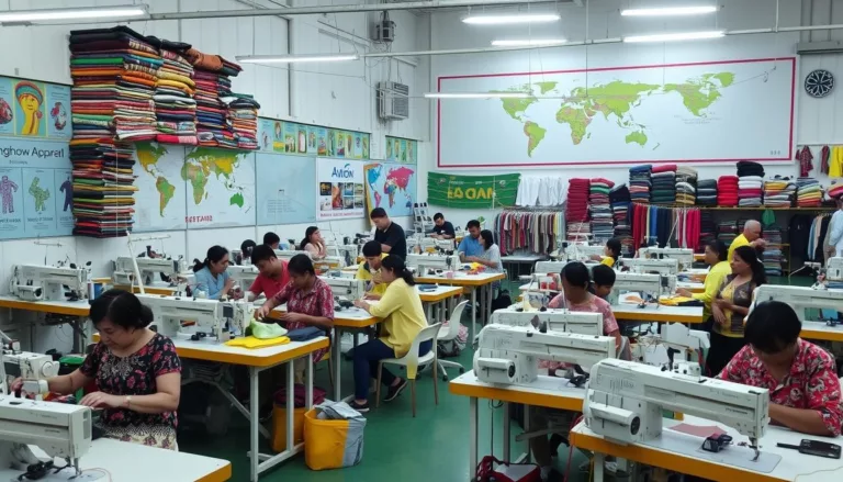 Chinese clothing manufacturer