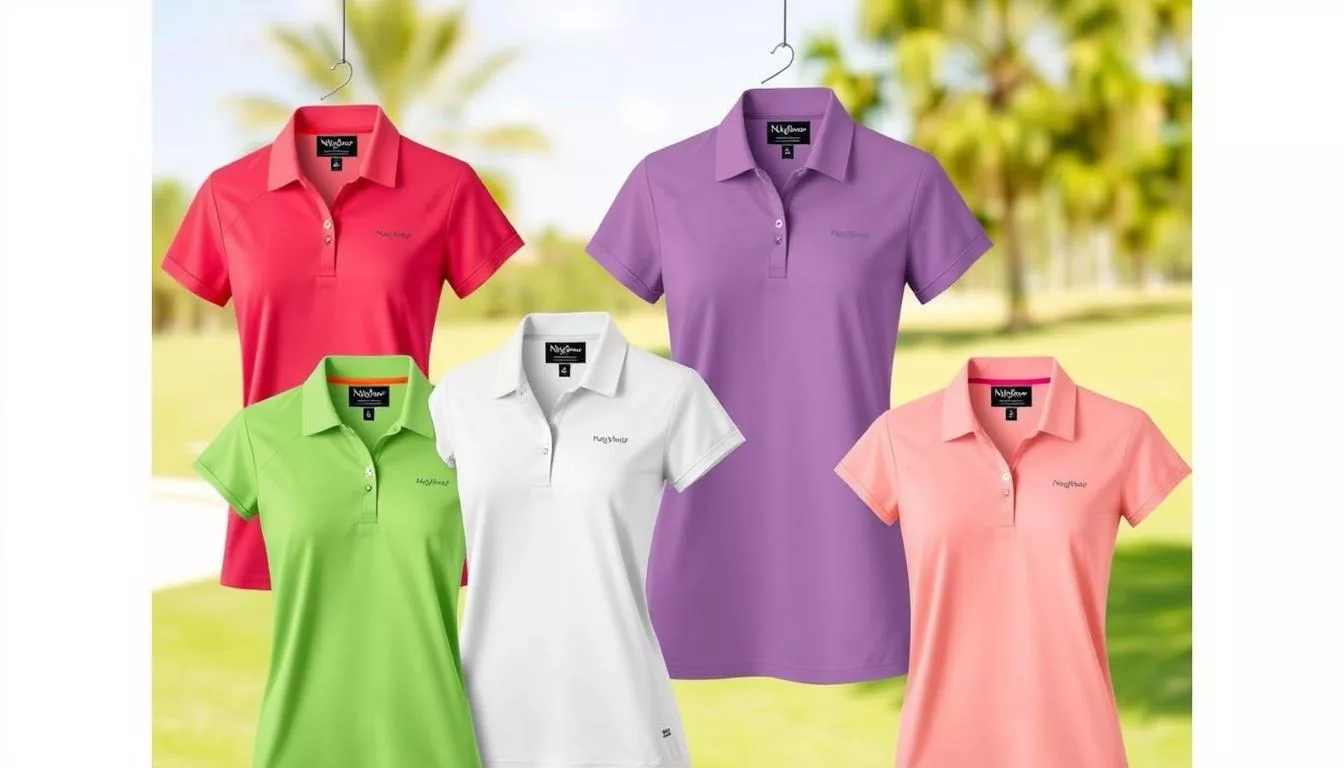 ladies performance polo shirts