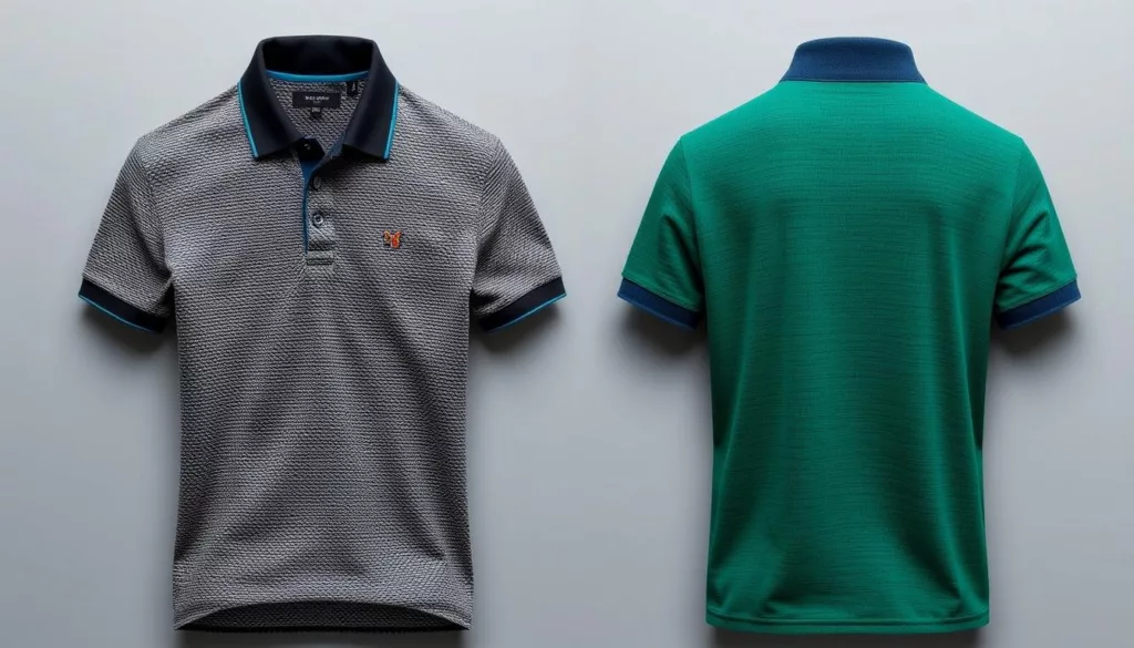 mens knit polo