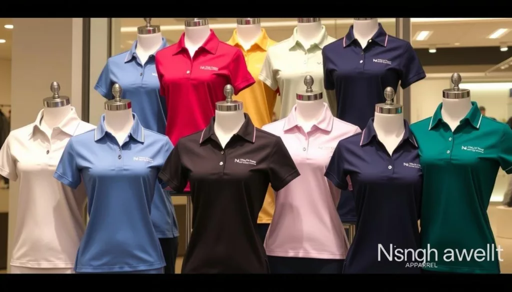 uniform polo shirts for women