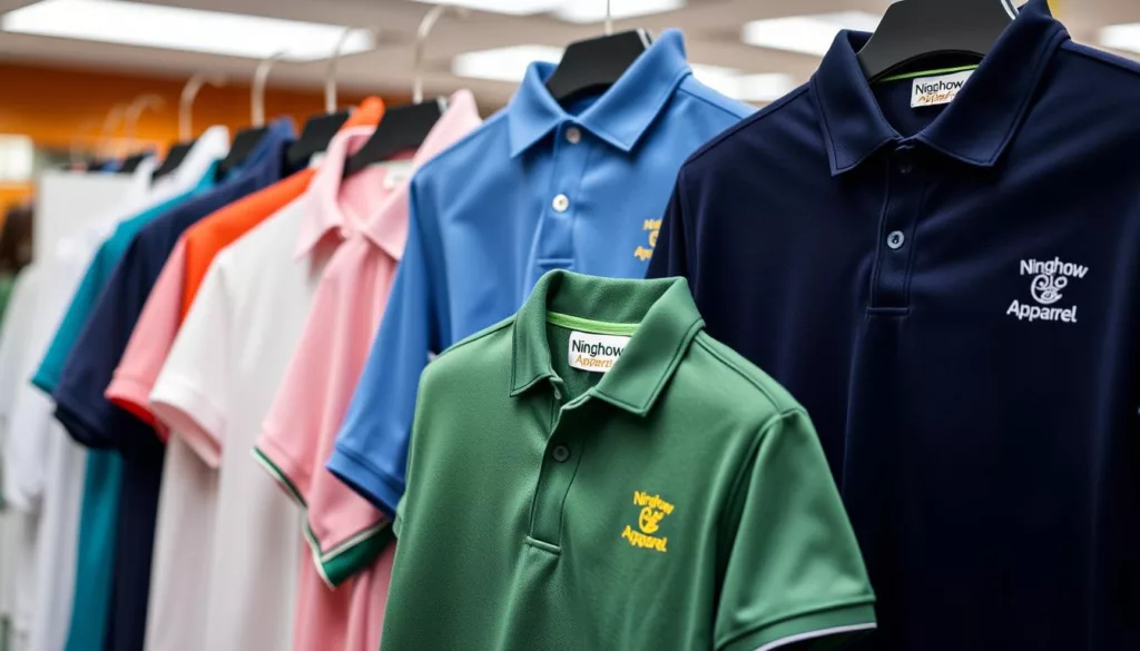 Customized polo shirts for business