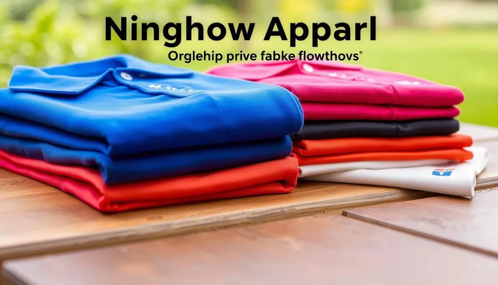 Ninghow Apparel quality polo shirts