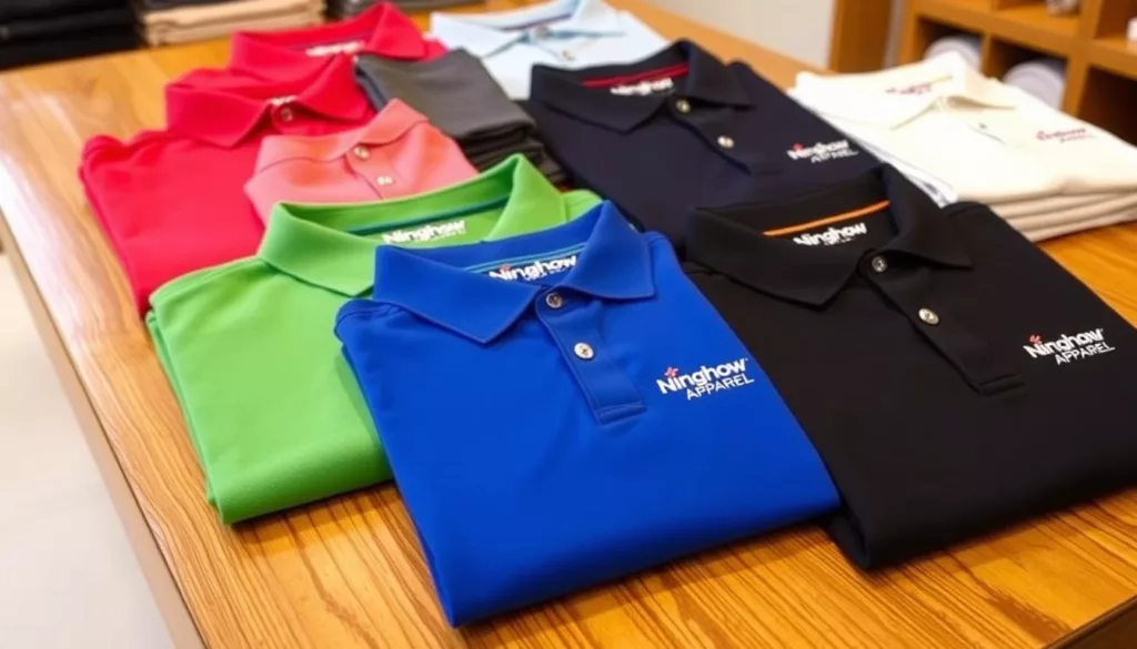 affordable personalized polo shirts with company logo