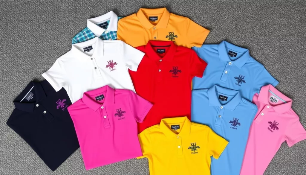 embroidered polo shirts