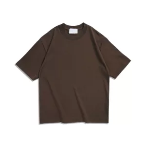 Brown Drop Shoulder T Shirt