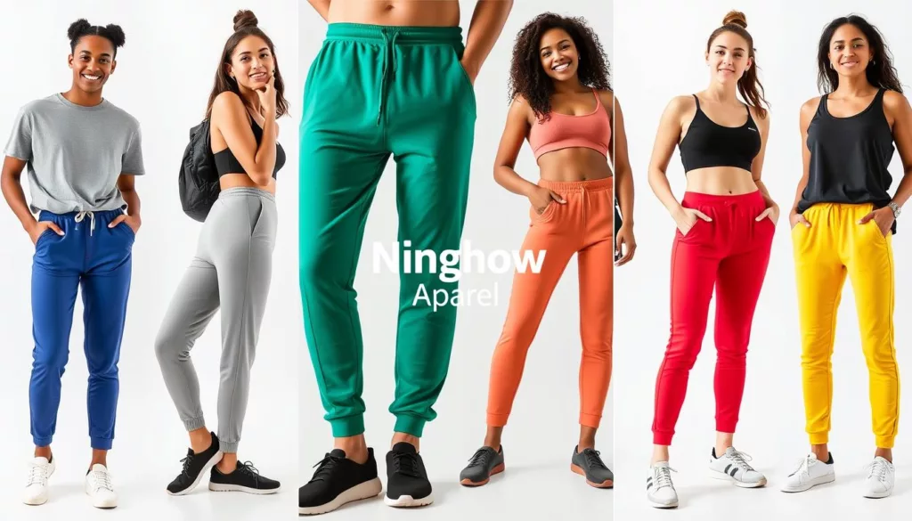 Casual stretchy jogger bottoms for various occasions