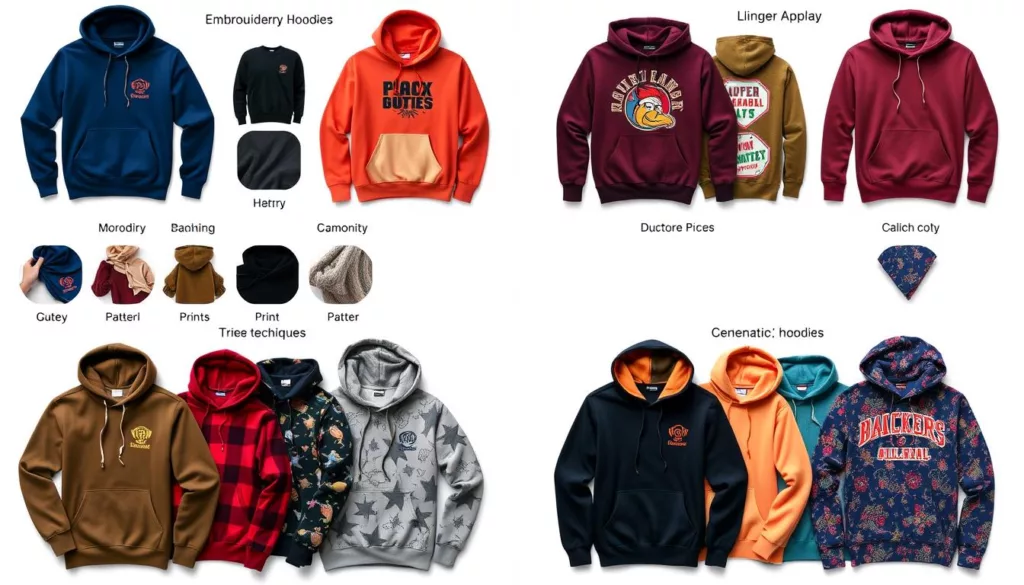 Customization Options for Hoodies