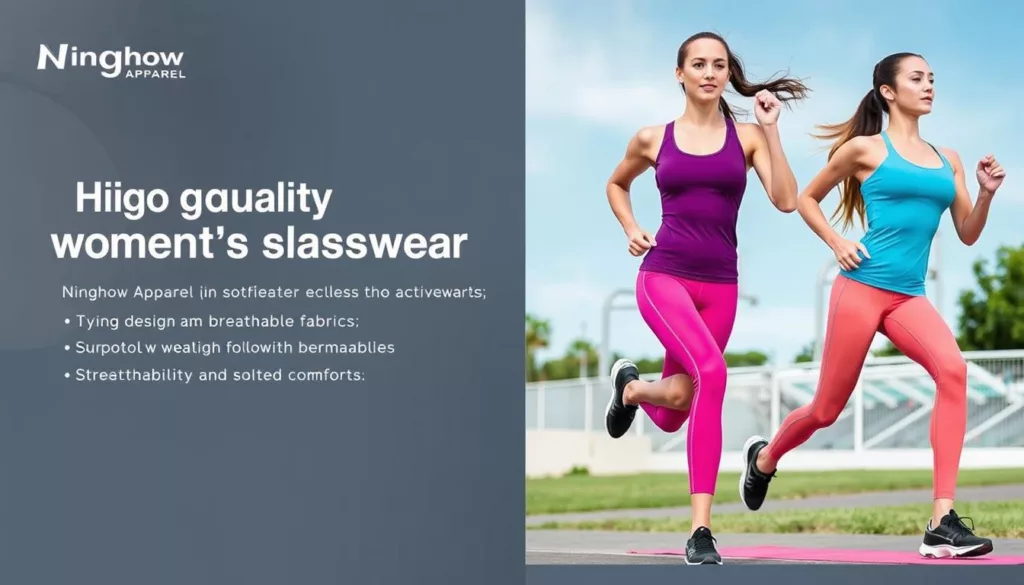 High-quality women's activewear