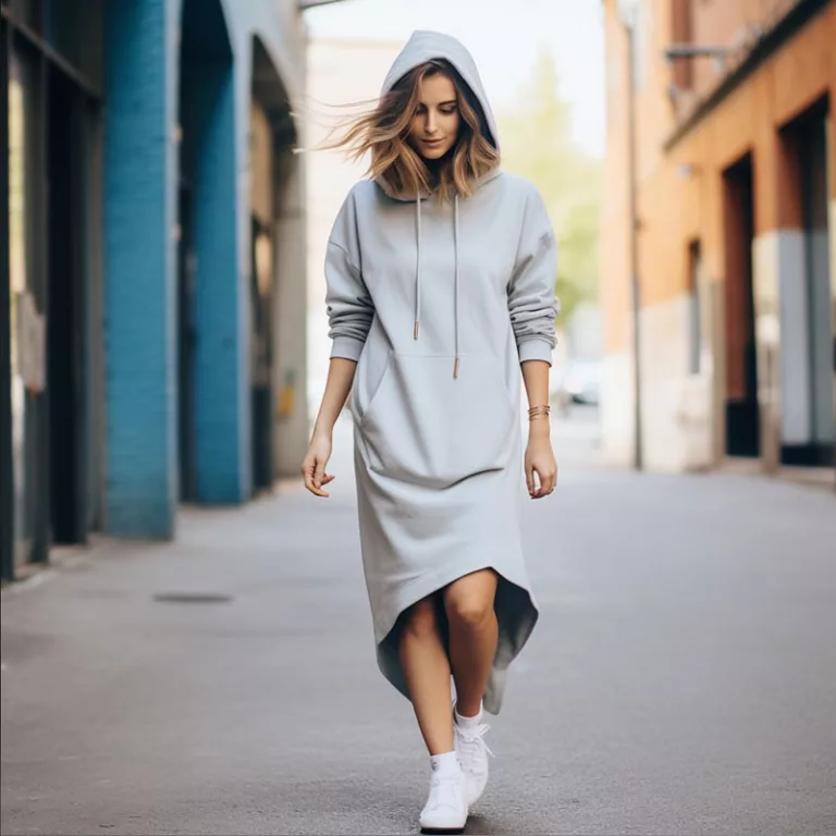 Hoodie Dress c