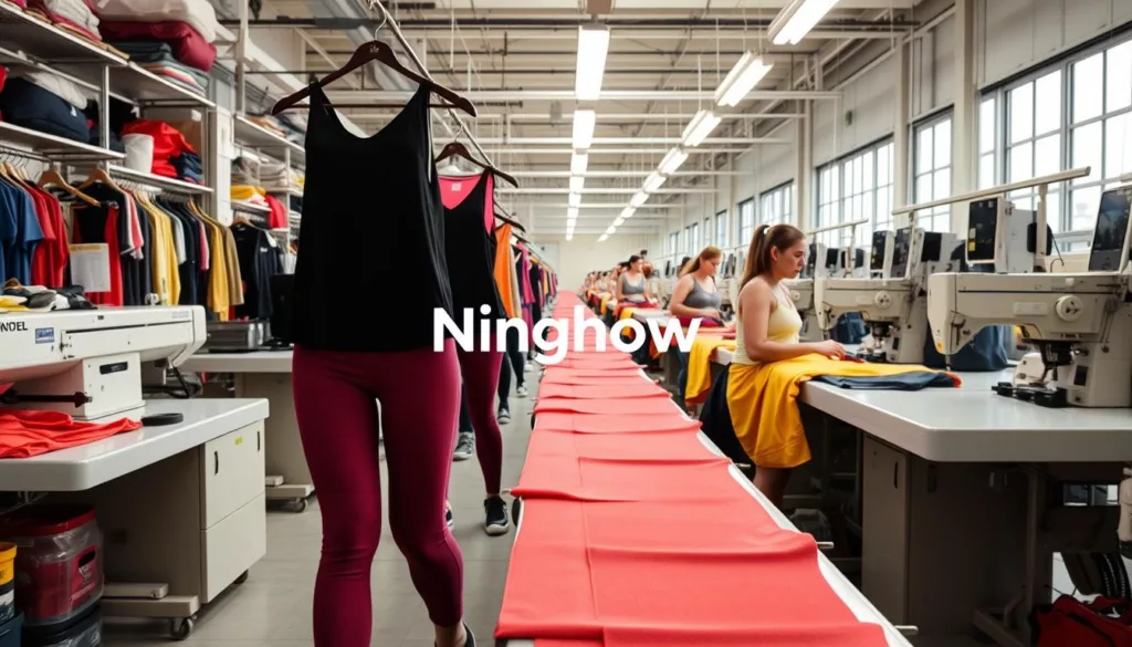 production efficiency in athleisure wear