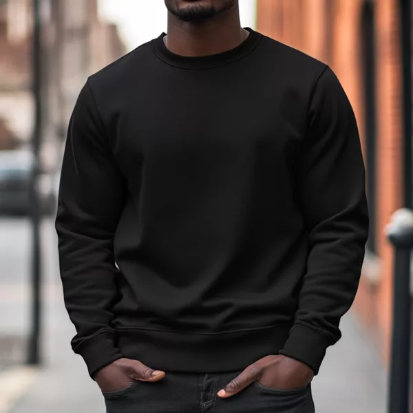 Black Men Pullover 3 png