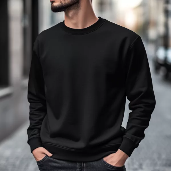 Black Men Pullover 4 png