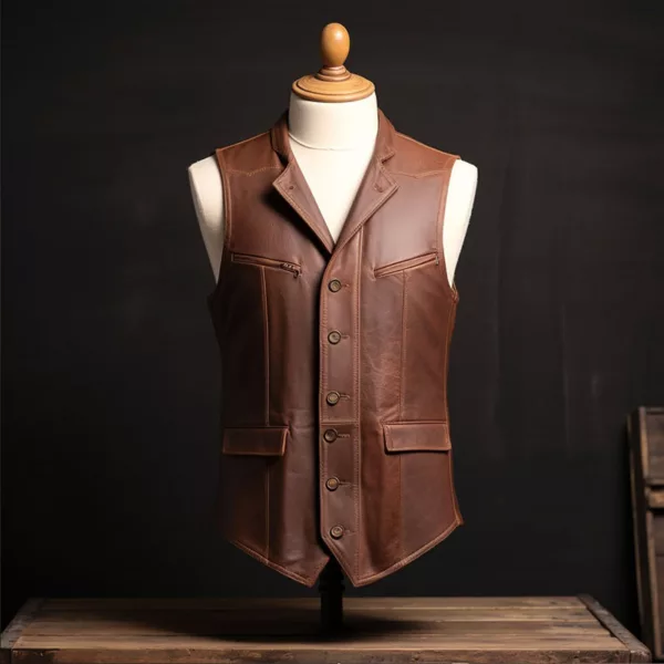 Custom Brown Vests for Teams & Brands – Wholesale Bulk Orders Available - Image 3