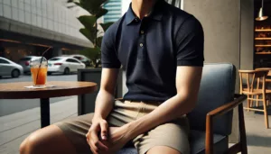 Classic Polo Shirt in a Casual Setting