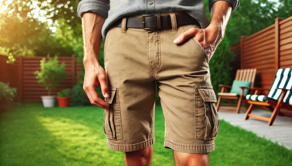 Comfortable Cargo Shorts – Practical and stylish, perfect for casual wear.