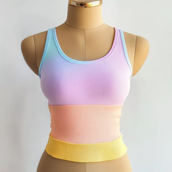 Cropped Tank Tops | Customizable Trendy Sleeveless Shirts - Image 2