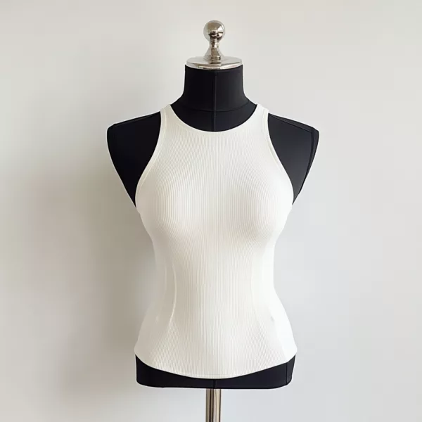 High Neck Tank Tops | Customizable Sleeveless Shirts - Image 4