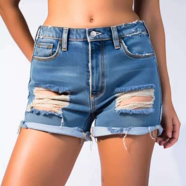 Custom Wholesale Jean Shorts for Clothing Brands & Teams - Image 3