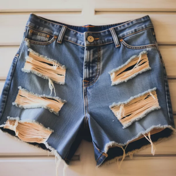 Custom Wholesale Jean Shorts for Clothing Brands & Teams - Image 2