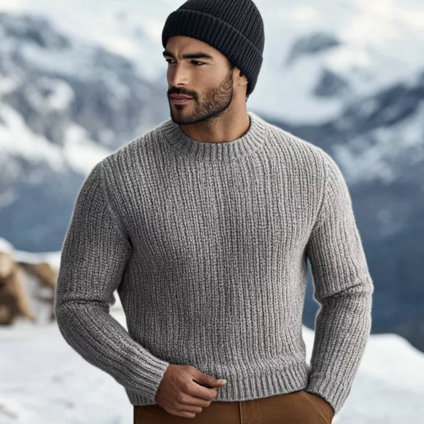 Men Wool Pullover Sweater 1 png