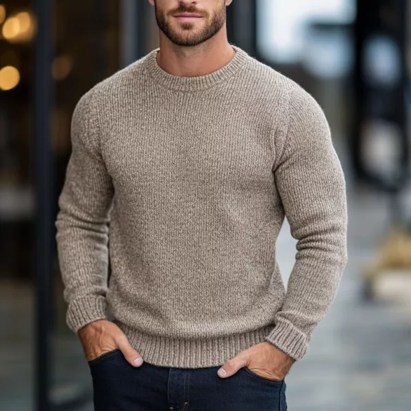 Men Wool Pullover Sweater 3 png