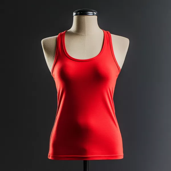 Red Tank Tops | Customizable Sleeveless Shirts - Image 3