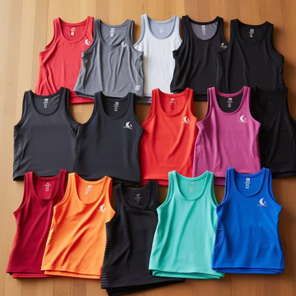 Custom Running Tank Tops for Wholesale Orders - Image 4