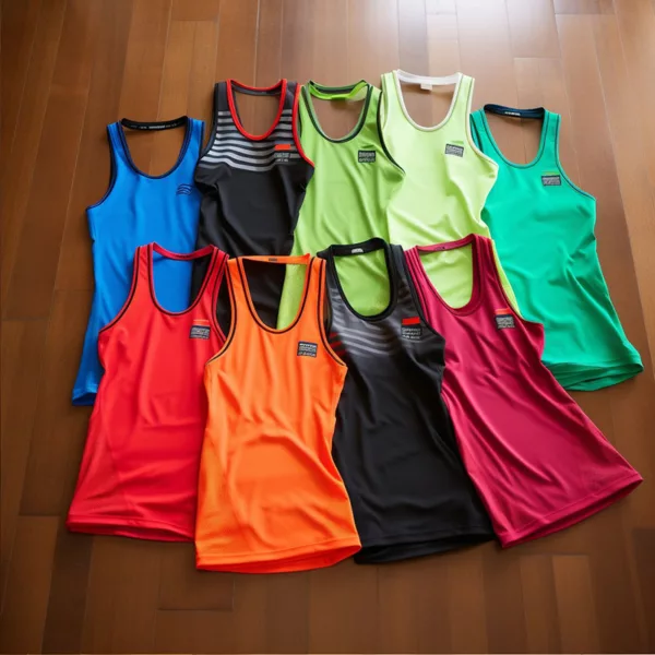 Custom Running Tank Tops for Wholesale Orders - Image 3