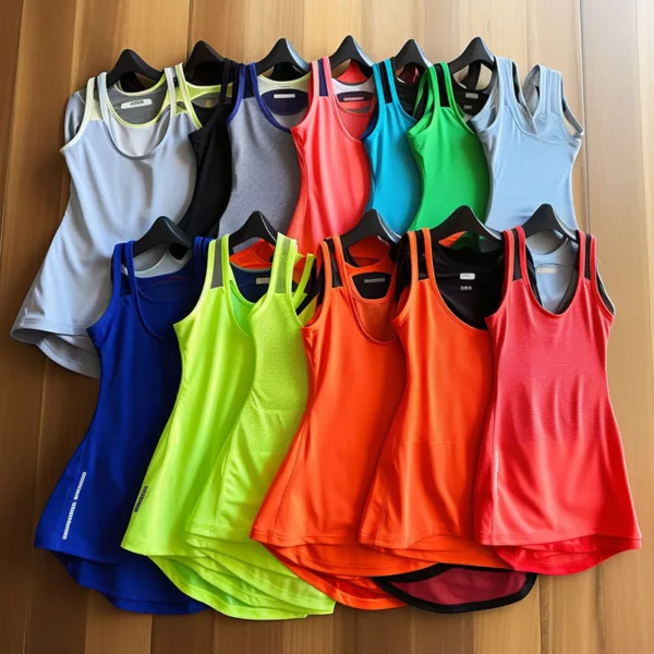 Custom Running Tank Tops for Wholesale Orders - Image 2