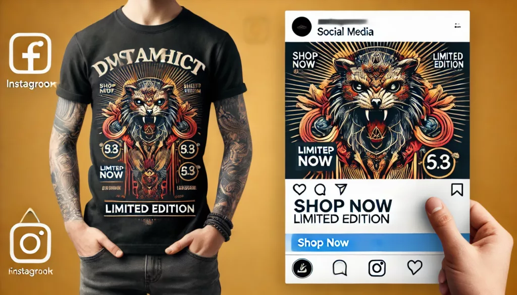 Social Media Marketing for T-shirts