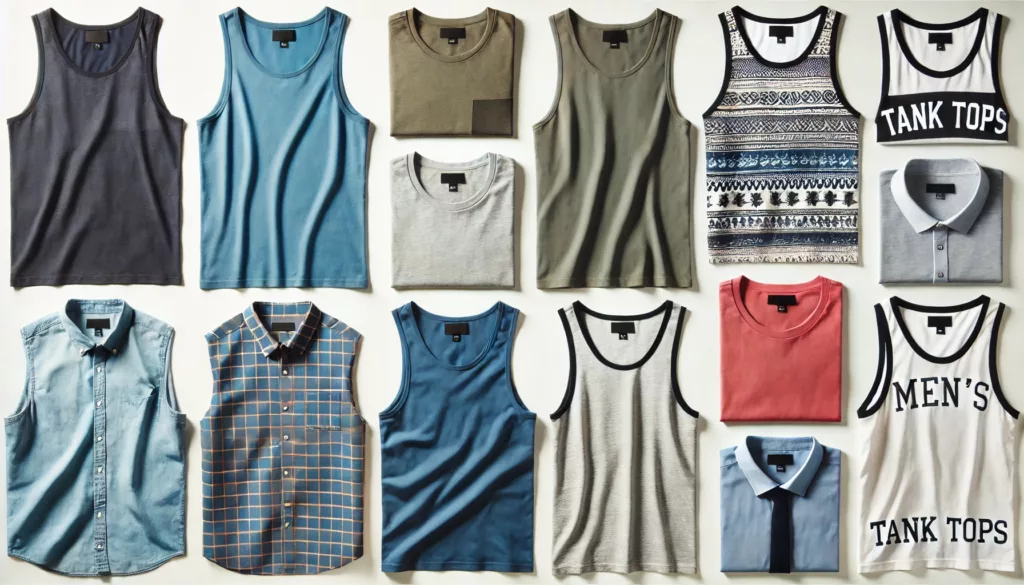 Types of Mens Tank Tops