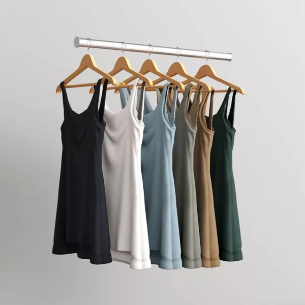 Custom V-Neck Tank Tops for Wholesale Orders - Image 2