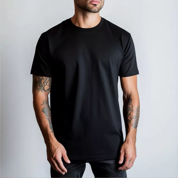 black t shirt c