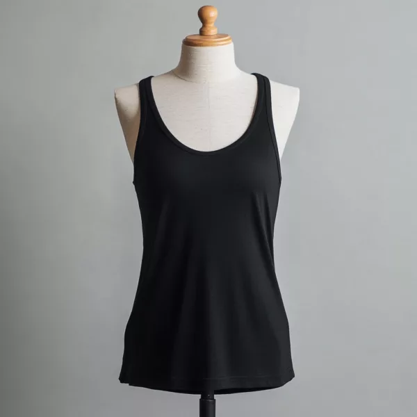 Black Tank Tops | Wholesale Customizable Sleeveless Shirts - Image 4