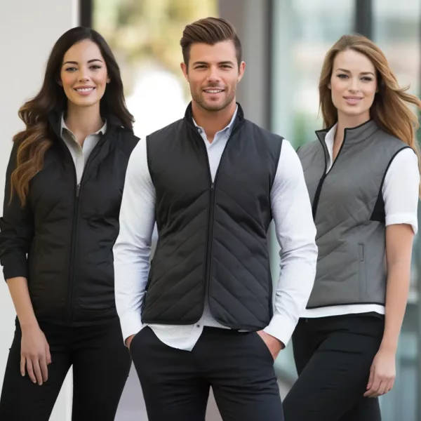 Custom Black Vests – Formal, Casual, and Insulated Styles - Image 4