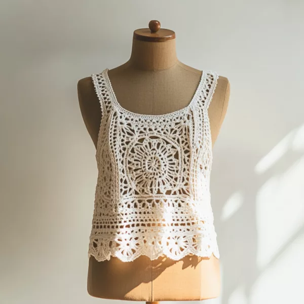 Crochet Tank Tops | Custom Handcrafted Summer Tops - Image 2