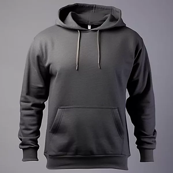 dark grey hoodie​ 1