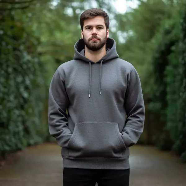 dark grey hoodie​ 2