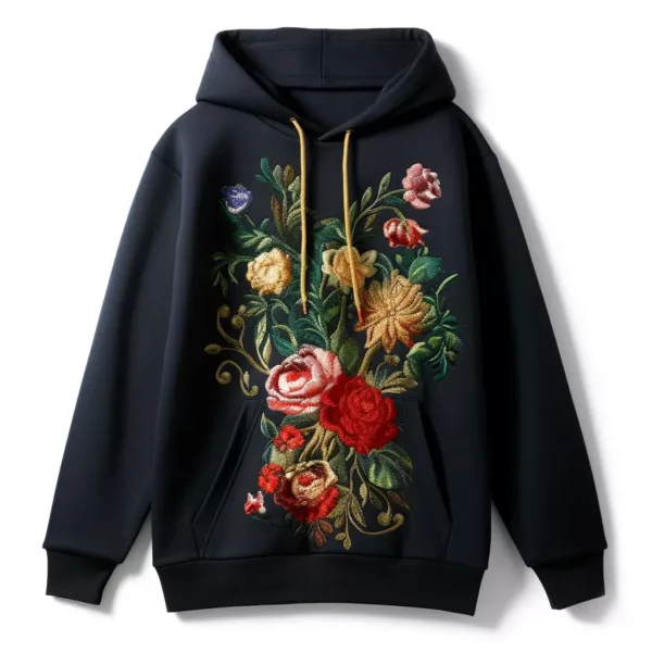 embroidered hoodie​ 3