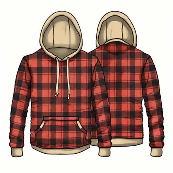 Custom Flannel Hoodies for Teams & Brands | Bulk Orders - Image 3