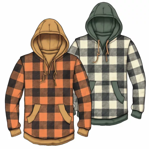 Custom Flannel Hoodies for Teams & Brands | Bulk Orders - Image 2