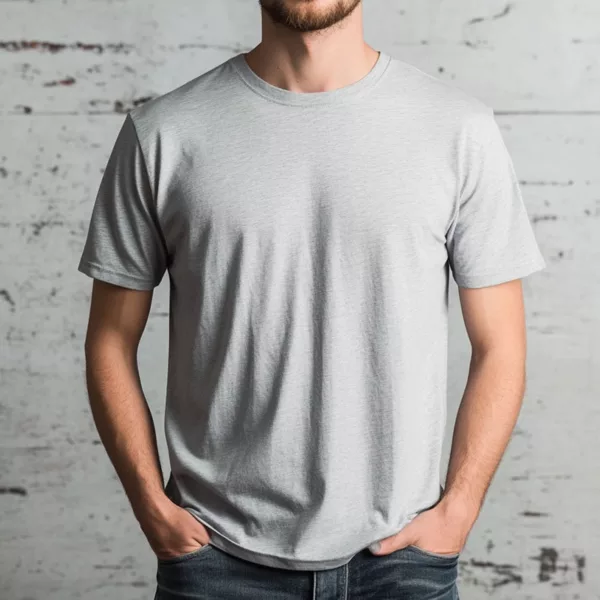 grey t shirt​ b