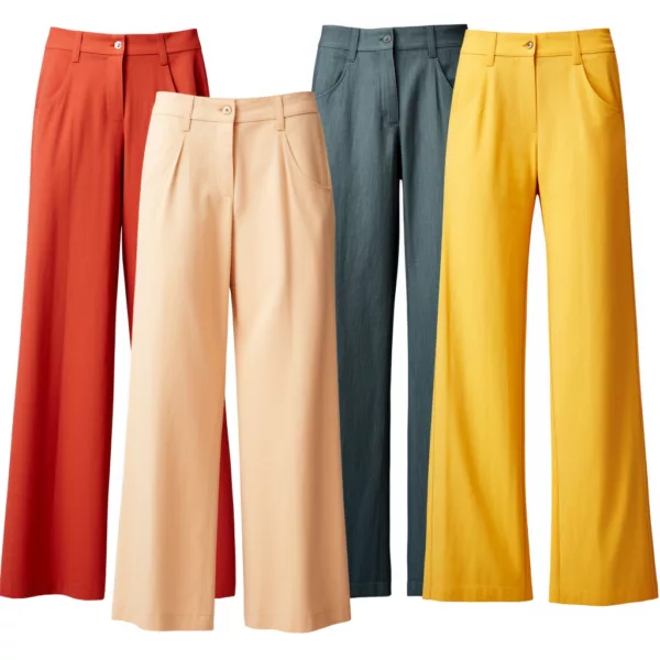 Custom Wide Leg Trousers – Stylish & Comfortable for Wholesale Orders