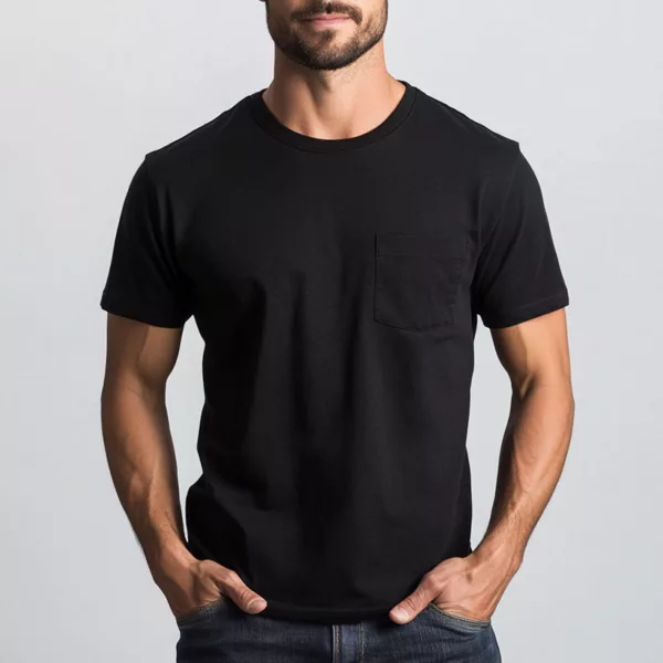 Classic Men’s Pocket T-Shirts – Stylish & Practical - Image 4